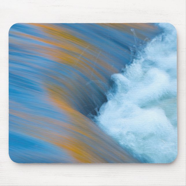 Blue water abstract, Canada Mouse Pad (Front)