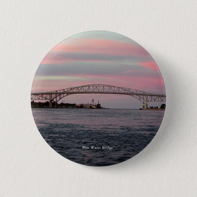 Blue Water Bridge button (Front)