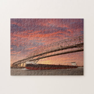 Blue Water Bridge Jigsaw Puzzle