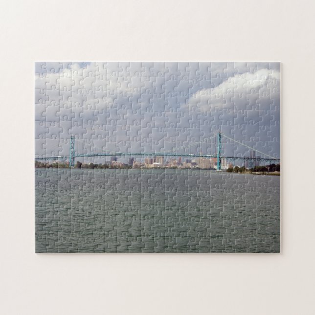 Blue Water Bridge puzzle (Horizontal)