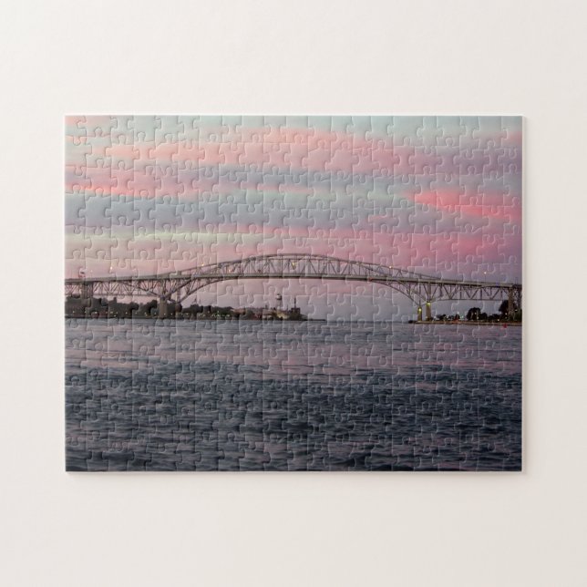 Blue Water Bridge puzzle (Horizontal)