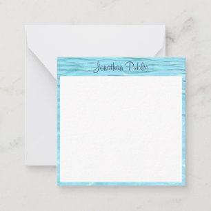 Blue Water Calligraphie Nom du script Aqua Modèle