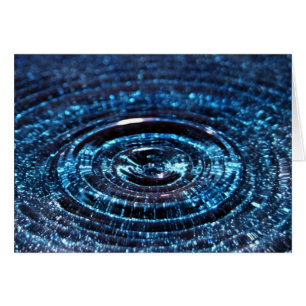 Blue Water Drop