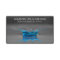 Blue Water Drop Splash - Plumbing - Business Card