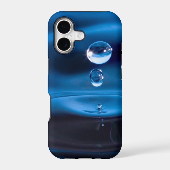 Blue Water Drops (Back)