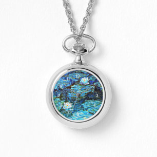 Blue Water Lilies by Monet Watch