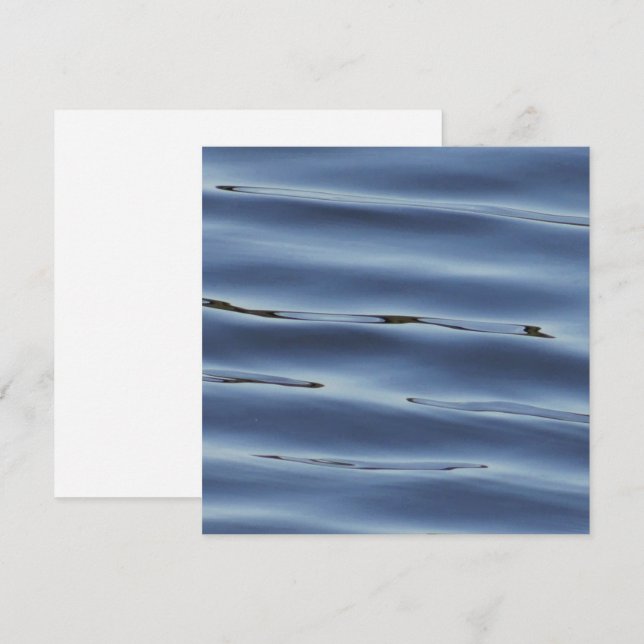 Blue water pattern (Front/Back)