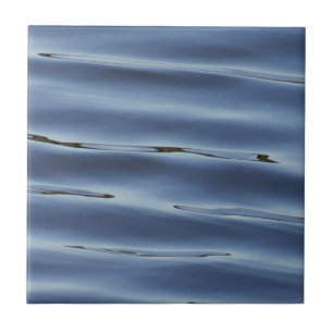 Blue water pattern tile