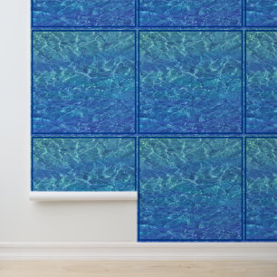 Blue Water Patterns Beach Ocean Sea Nautical Cool Wallpaper