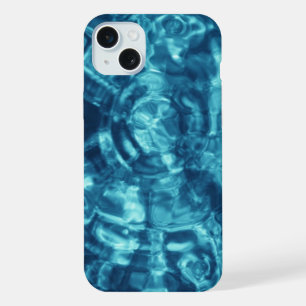 Blue Water Ripples iPhone 15 Plus Case