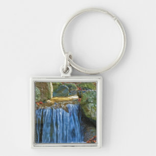 Blue Water Spring Keychain
