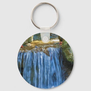 Blue Water Spring Keychain