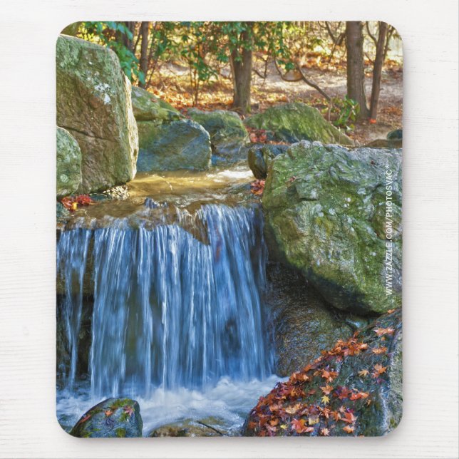 Blue Water Spring Mousepad (Front)