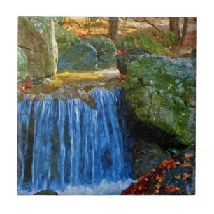 Blue Water Spring Tile