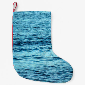 Blue water wave abstract backgroundabstract, aqua, small christmas stocking