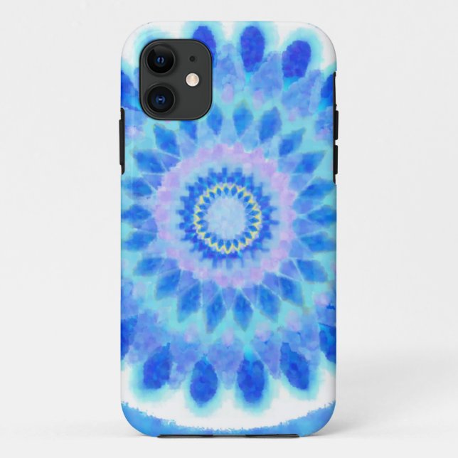 Blue Water Wheel Case-Mate iPhone Case (Back)