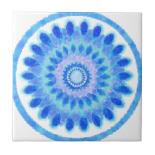 Blue Water Wheel Tile