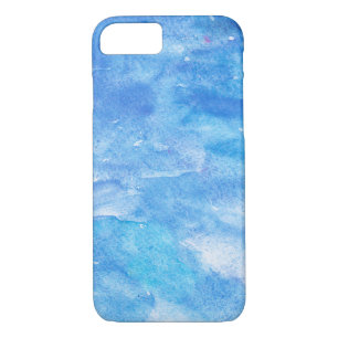 blue watercolor abstract Case-Mate iPhone case