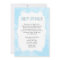 Blue Watercolor Baby Sprinkle / boy baby shower