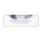Blue Watercolor Flowers Elegant