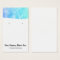 Blue Watercolor Ombre Earring Display Card