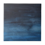Blue Watercolor Splash Modern Simple Abstract Art Tile<br><div class="desc">Blue Watercolor Splash Modern Simple Abstract Art</div>
