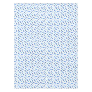Blue Watercolor Spots Tablecloth 52'' x 70''