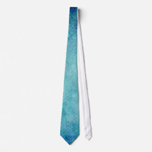 Blue Watercolor Turquoise Paper Background Tie