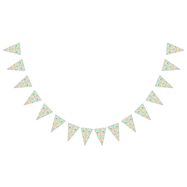 Blue Watercolour Dinosaur Birthday Baby Shower Bunting Flags (All)