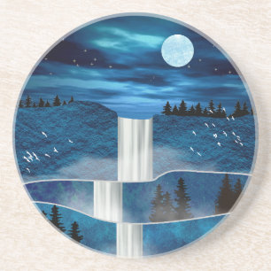 Blue Waterfall Coaster