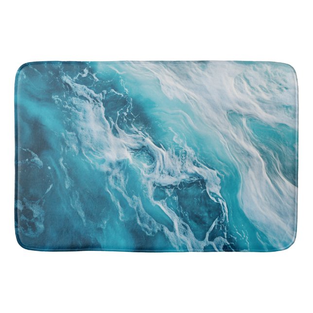 Blue Waters Bath Mat (Front)