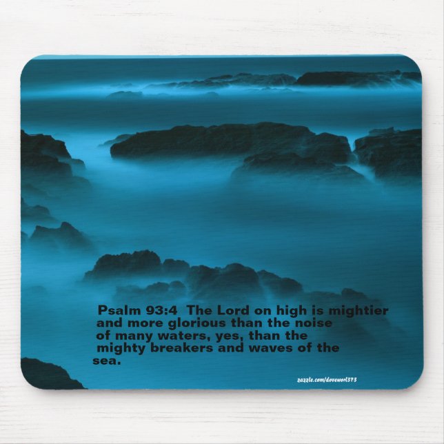 Blue Waters Mousepad (Front)