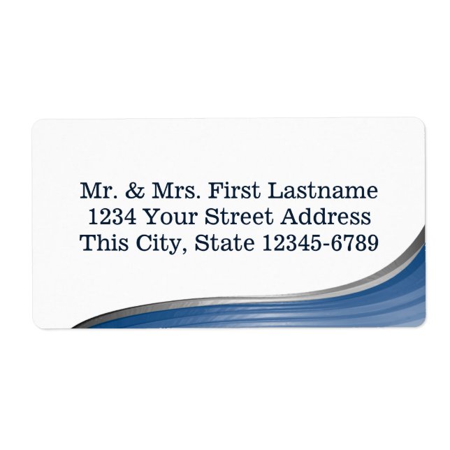 Blue Wave Address (Front)