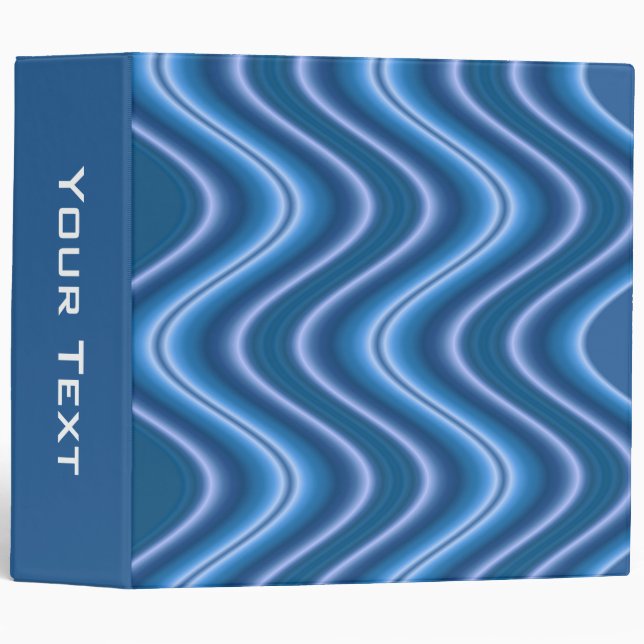 blue wave binder (Front/Spine)