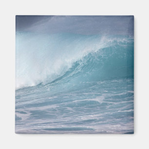 Blue wave crashing, Maui, Hawaii, USA 2 Magnet