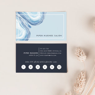 Blue Wave Geode   Loyalty Card