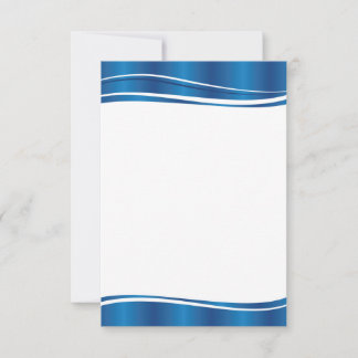 Blue Wave Invitation