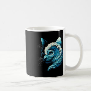 Blue Wave Of Cat Ladies Blue Cats Wave For Kamala Coffee Mug