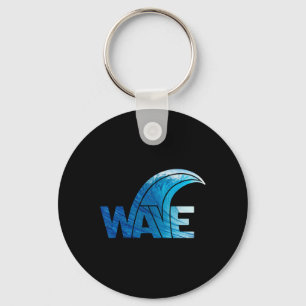 Blue Wave Vote Democratic President Resist Trump Keychain
