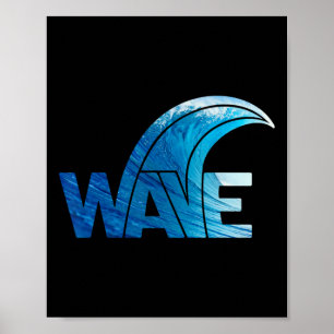Blue Wave Vote Democratic President Resist Trump  Poster