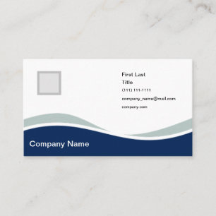 Blue Waves Business Card