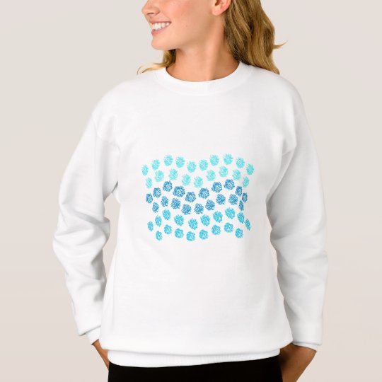 Blue Waves Girls' Sweatshirt