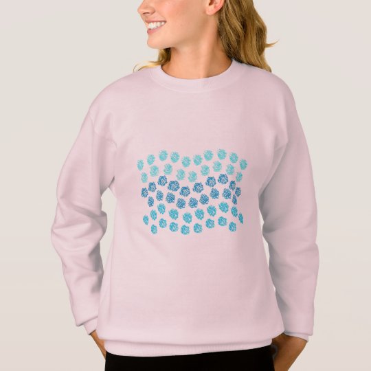 Blue Waves Girls' Sweatshirt