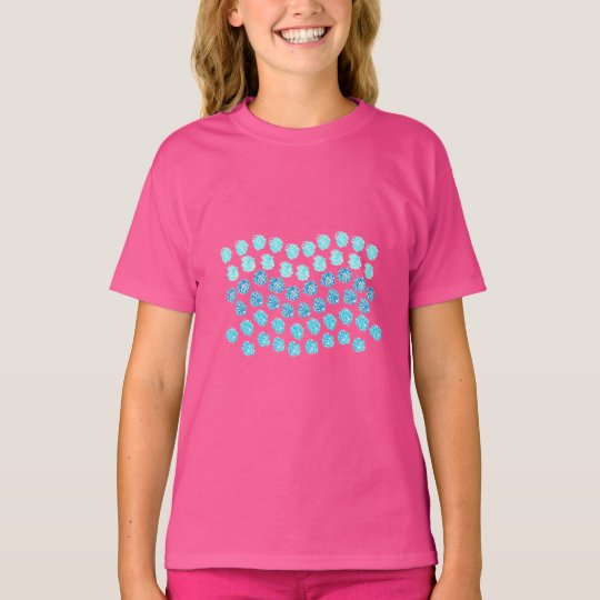 Blue Waves Girls' T-Shirt