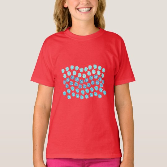 Blue Waves Girls' T-Shirt