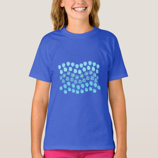 Blue Waves Girls' T-Shirt