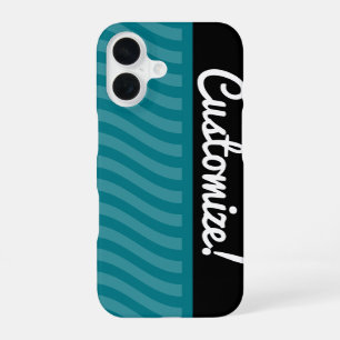 Blue Waves iPhone 16 Case