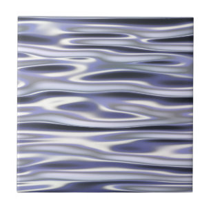 Blue waves tile