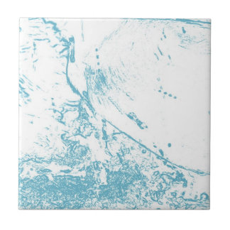 Blue Waves Tile