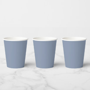Blue Wedding Paper Cups